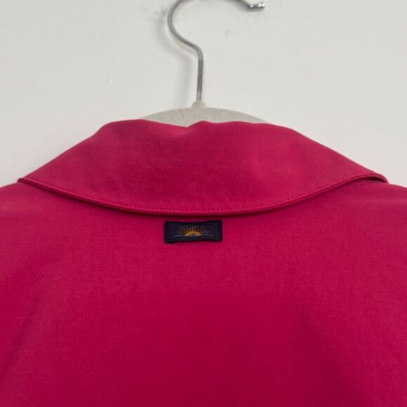 Faherty All Day Lightweight Polo Athletic Mini Dress - Pink | Size XS - Picture 8 of 8